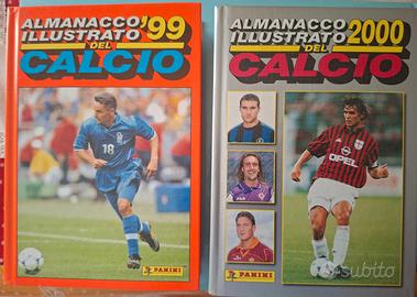Almanacco Illustrato Calcio Panini 1999 e 2014