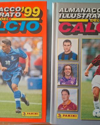 Almanacco Illustrato Calcio Panini 1999 e 2014