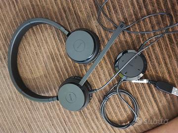 Cuffie Jabra Evolve 20/20SE con filo USB