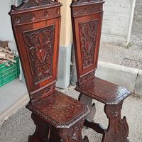 2 sedie antiche 