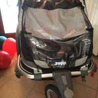 passeggino thule doppio anche per bicicletta