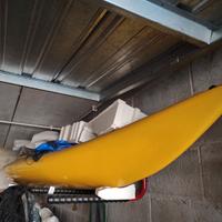 canoa della nota marca "nova" con gavone 