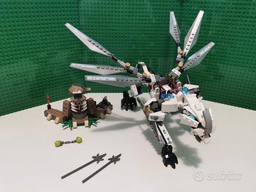 Set Lego Ninjago 70748 - Drago di titanio 