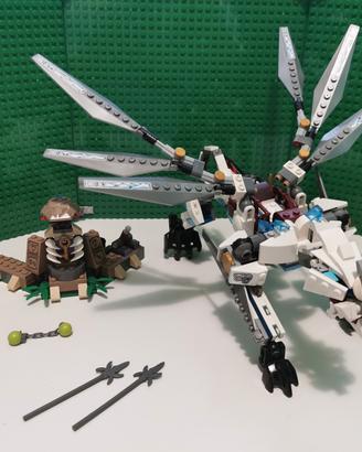 Set Lego Ninjago 70748 - Drago di titanio 
