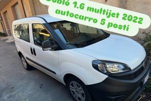 Doblo 1.6 multijet  autocarro 5 posti