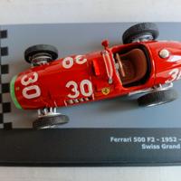 Ferrari 500 F2 1952 Piero Taruffi Swiss G.P. 1/43