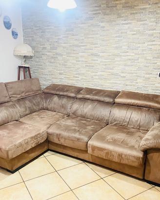 Divano angolare che puo diventare divano letto