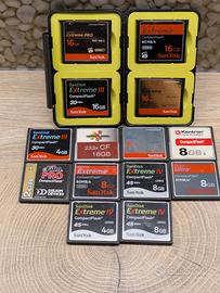 Schede fotografiche Sandisk e altre