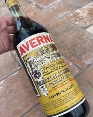 Raro Amaro Averna vintage Magnum 1,5lt anni70/80 