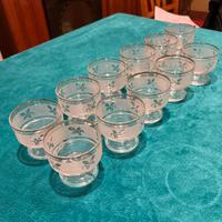 Set bicchieri vintage 