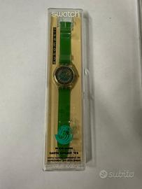 Swatch Automatic Time To Move Earth Summit 92' SA