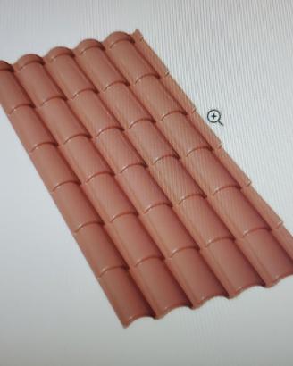 Lastre di Copertura Finto coppo Termoformante