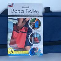 Borsa trolley ripieghevole
