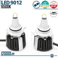 Kit LED 9012 CANbus al QUARZO 6500K 110W 12000LM
