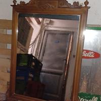 specchio d'epoca da appoggio