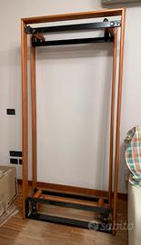 Coppia struttura letto singolo completi di reti