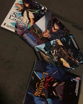 Solo Leveling manga edizione italiana 1,2,3,4 