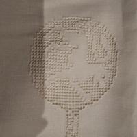 Asciugamano in lino vintage 116cmx76