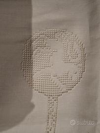 Asciugamano in lino vintage 116cmx76