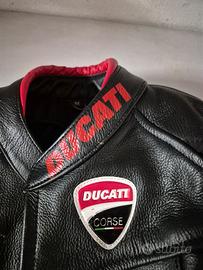 Giubbotto pelle Moto Ducati 