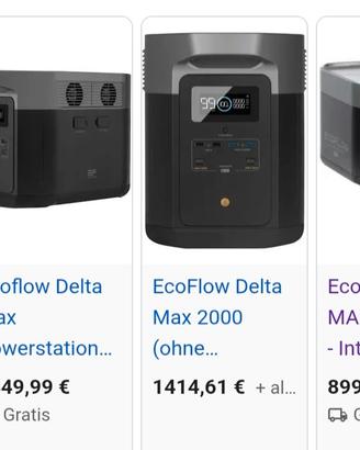 Batteria ecoflow delta max 2000