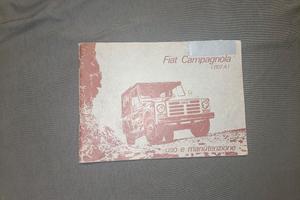 Fiat Campagnola 1107 A Manuale uso e manutenzione 