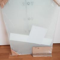 Lavagna/bacheca in vetro