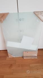 Lavagna/bacheca in vetro