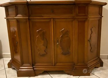 Mobile da ingresso in legno massello stile classic