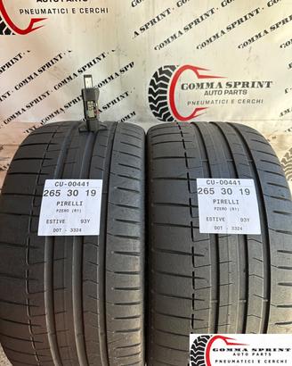 2 PNEUMATICI 265/30 R19 PIRELLI ESTIVE