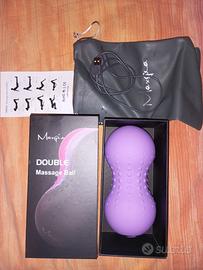 MAXGIA Double ball massaggiatore+vibrazione+accens