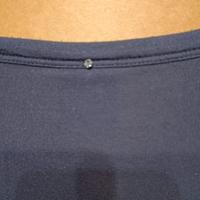 T-shirt Max Mara donna blu taglia M con taschino 