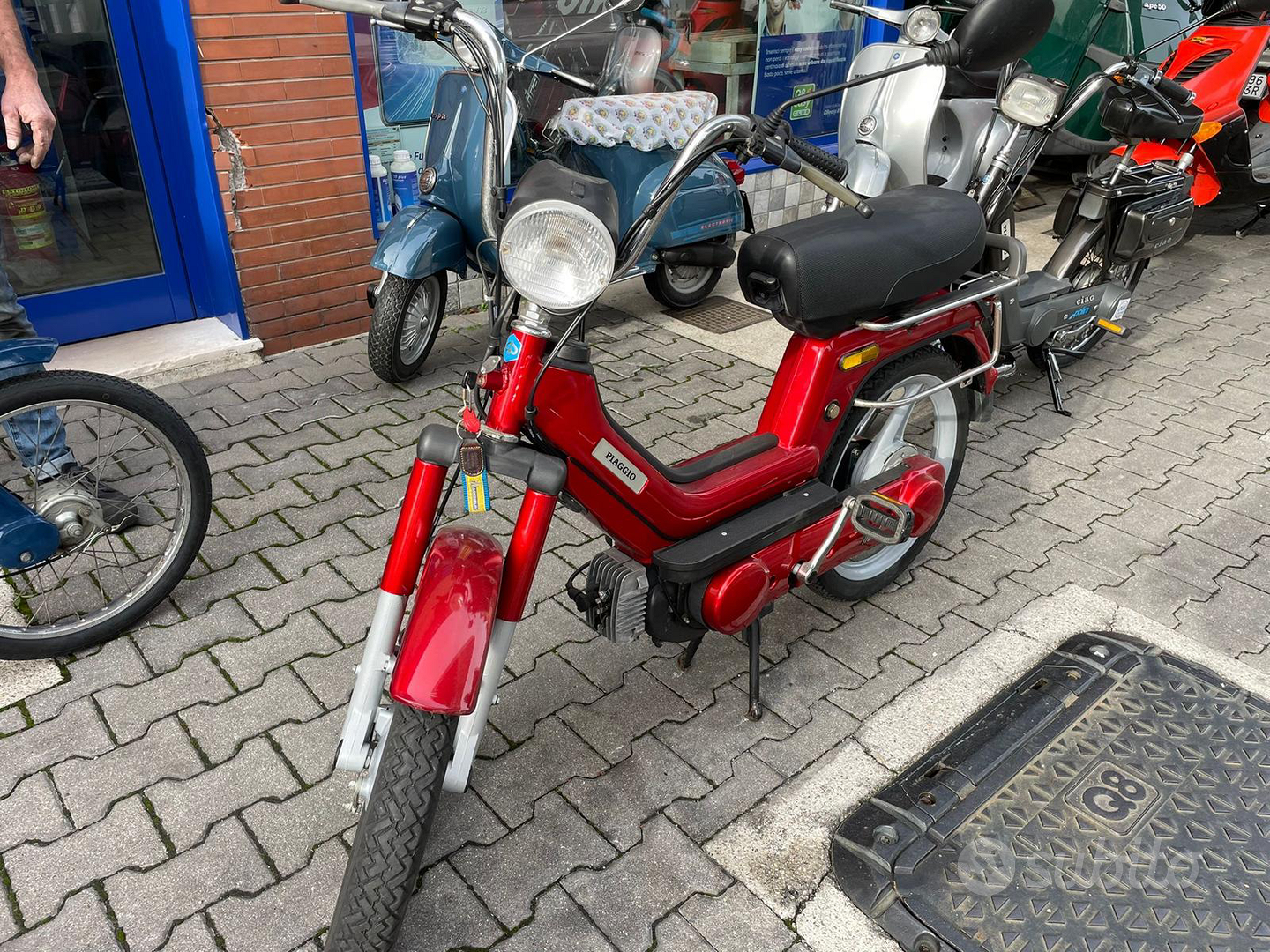 Motorino Ciao Storico Ciclomotore Piaggio Scooter Motorino Si
