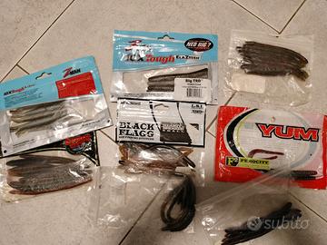 Esche da pesca softbait per bass