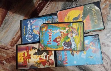 5 VHS Disney