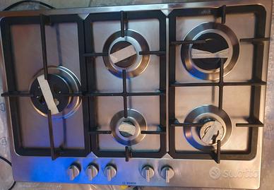 BOSCH  Piano cottura 5 fuochi gas