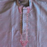Camicia "kurta" orientale da uomo elegante - Tg M