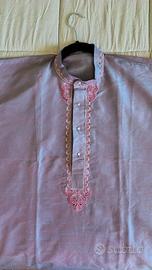 Camicia "kurta" orientale da uomo elegante - Tg M