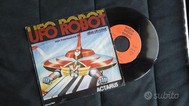 disco vinile 45 giri ufo robot vintage