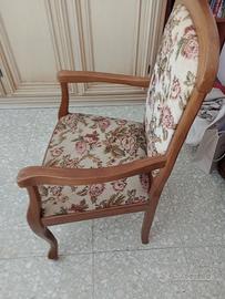 poltroncina da camera da letto 