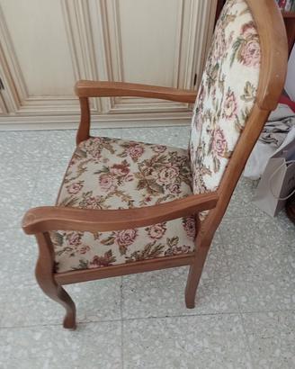 poltroncina da camera da letto 