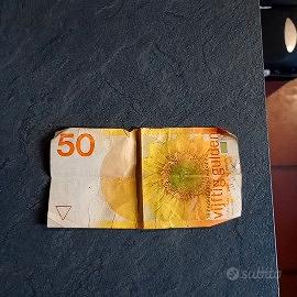 banconota 50 fiorini olandesi 1982 - girasoli vint