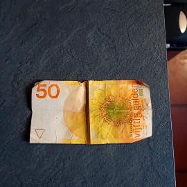 banconota 50 fiorini olandesi 1982 - girasoli vint