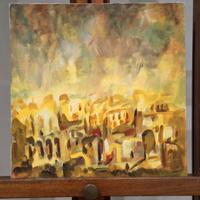 Set di quadri 5 formato 40x40, il sesto 35x45