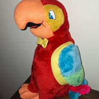 pappagallo di peluche