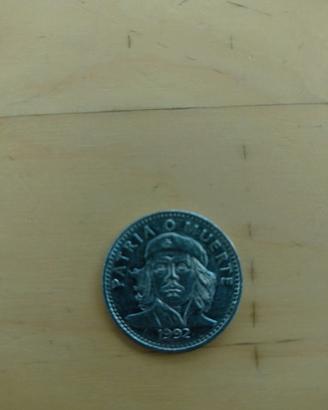 Moneta tre pesos Patria o Muerte Che Guevara