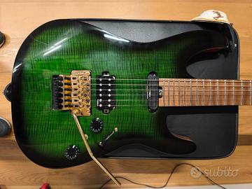 Harley Benton Max Fusion chitarra elettrica wiring