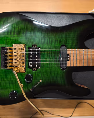 Harley Benton Max Fusion chitarra elettrica wiring