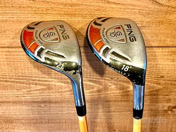 Set 2 Ibridi Rescue Ping G10 18 e 21 gradi