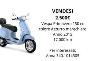 Vespa Primavera 150 cc